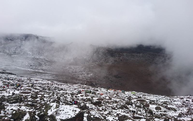 Barafu Camp To Uhuru Peak To Mweka Camp photo